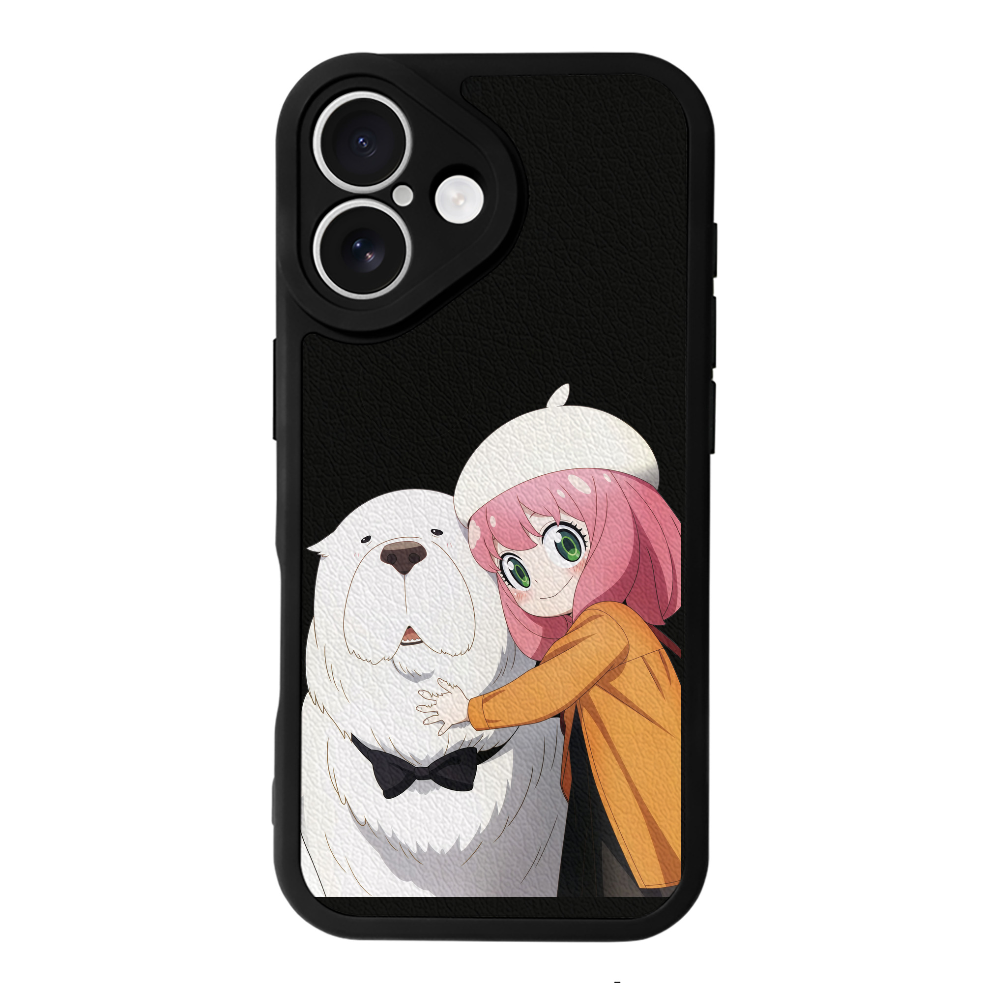 （画像用） SPY×FAMILY间谍家家酒 【iPhone 16シリーズ対応】シリコンスマホケース（レザー調） 材質：シリコン